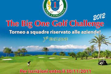 The Big One Golf Challenge  2012: un torneo a squadre per aziende