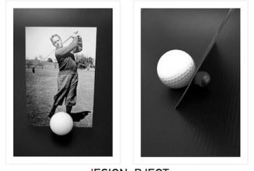 Il Golf incontra il Design: in un porta foto un concept d’effetto