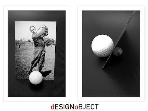 Il Golf incontra il Design: in un porta foto un concept d’effetto