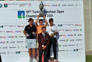 Turkish Amateur: Dominio Italiano nel torneo, vince Paolo Ferraris, secondo J. Vecchi Fossa e terzo posto a Giacomo Garbin