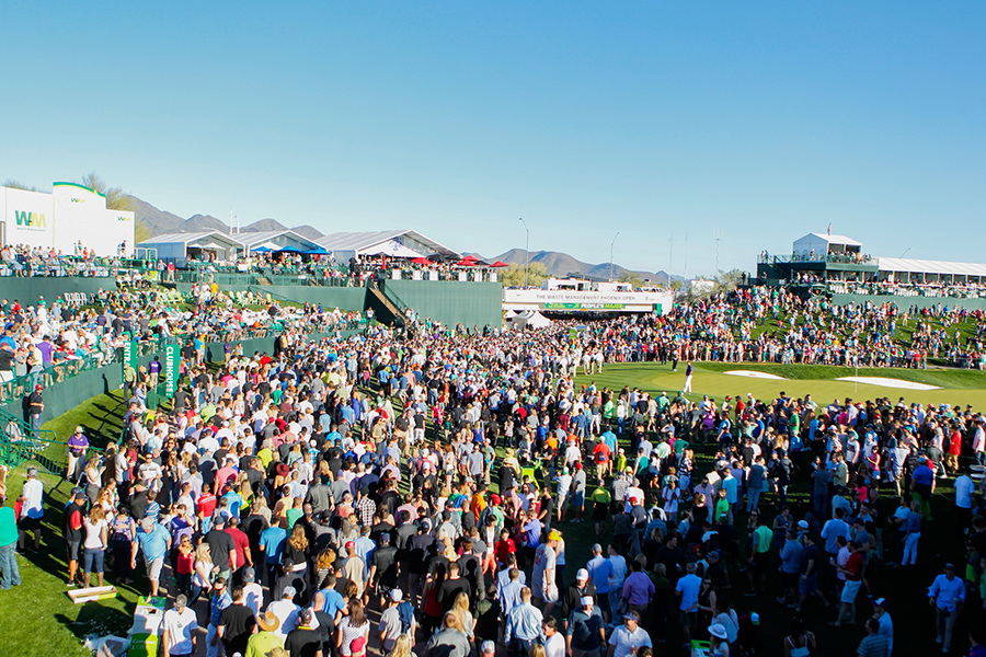 Record di spettatori al Waste Management Phoenix Open