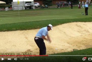 Il riscaldamento pre gara di Lee Westwood [Video]