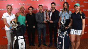 I Take That, Melissa Reid, Charley Hull e Monica Galletti all'HSBC Women's Champion a Singapore