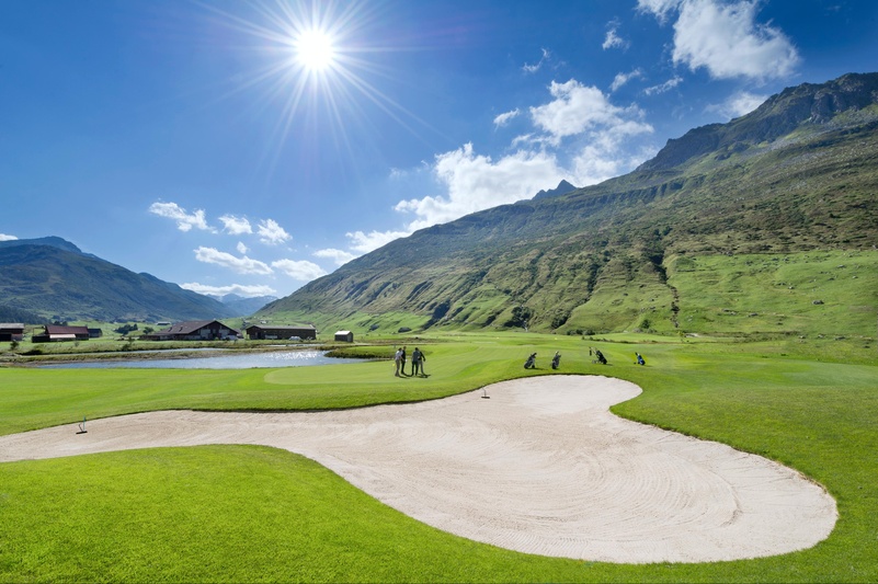 Golf Club Andermatt Swiss Alps