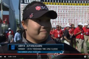 LPGA Tour – I colpi della vittoria di Ariya Jutanugarn [Video]